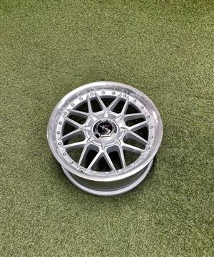 15 INCH RACING HART CVX DESIGN RIM SET