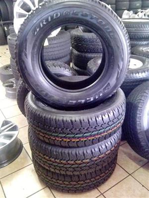 265/65/17 Bridgestone Dueller A/T brand new set