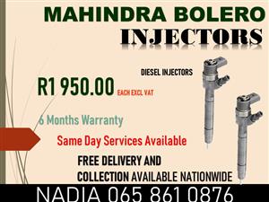 MAHINDRA BOLERO DIESEL INJECTORS FOR SALE OR TO RECON