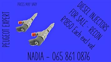 PEOGEOT EXPERT BEST QUALITY RECXONDITIONED DIESEL INJECTORS FOR SALE