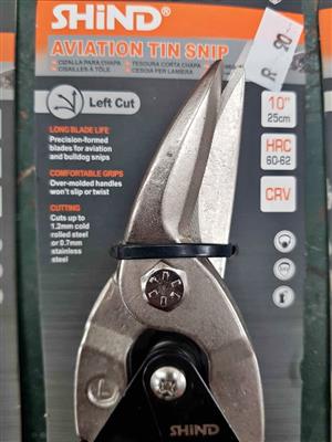 BRAND NEW SHIND 10"25 CM AVIATION TIN SNIP
