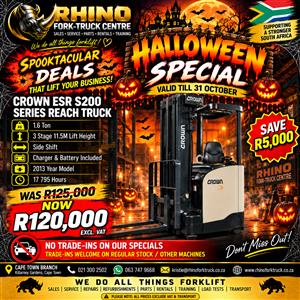2013 Crown Reach Truck 11.5m Lift ESR S200