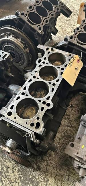 Mazda B6  Sub Assembly. Block with pistons and crank.