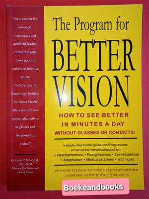 The Program For Better Vision - Martin Sussman.
