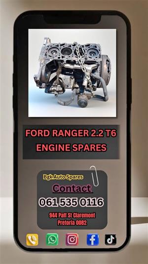 Ford ranger 2.2 t6 engine spares available Call