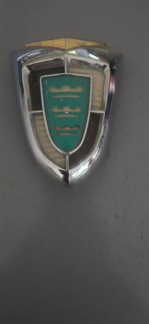 1955-56 Chrysler Windsor Truck Lid Emblem.