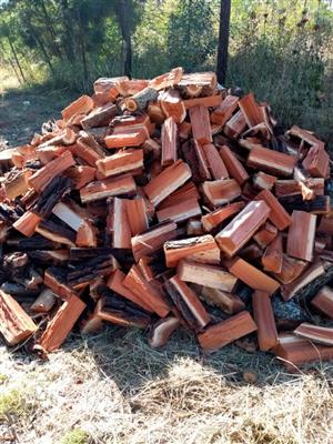 Bluegum and blackwattle firewood available