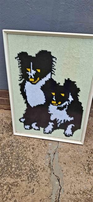 Needlework tapestries