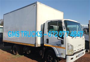 2012 ISUZU NPR 300 BOX BODY TRUCK FOR SALE (MT49)