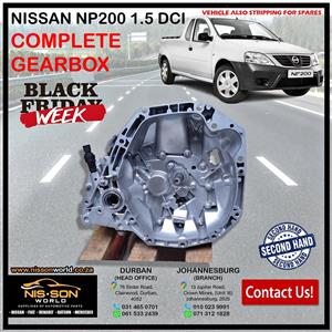 NISSAN NP200 1.5 DCI GEARBOX