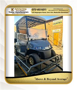 Golf Cart Trailers...Manual Tilt...Brand New + Free Sparewheel!