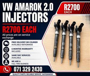VW AMAROK 2.0 INJECTORS FOR SALE WITH WARRANTY INCLUDED 