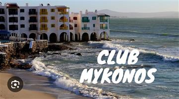 Midweek at Club Mykonos Western Cape 8 sleeper 2 Bathrooms 17.8.26-21.8.26 sea v