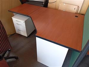 cherry office desk