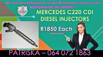 MERCEDES C220 - DIESEL INJECTORS FOR RECON