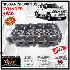 NISSAN NP300 YD25 CYLINDER HEAD
