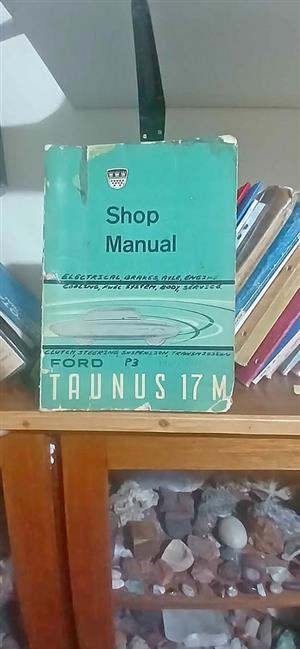 Taunus 17M, manual book