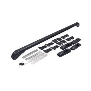 Black Gutterless Roof Rack - 105cm, universal fit