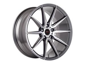 19″ A-Line Baltic 5/120 Gunmetal Machined Face Alloy Wheels