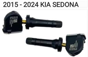 Kia Sedona TPMS tyre pressure monitor sensors and valve stems 