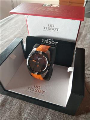 Tisson Titanium T Touch Solar watch for sale.