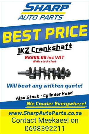 Toyota 1KZ Crankshaft for Sale