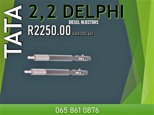 TATA 2.2 DIESEL INJECTORS FOR SALE ON EXCHANGE OR RECON SAME DAY