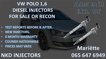 Diesel Injectors VW POLO 1.6 