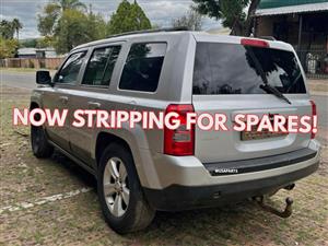 2014 Jeep Patriot 2.4 Manual Petrol – Stripping for Spares 