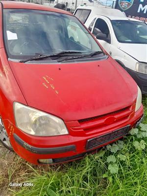 HYUNDAI GETZ 2004 1.6L G4ED PETROL - MANUAL - STILL STRIPPING FOR SPARES