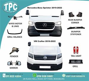 Mercedes-Benz Sprinter 2019-2022 or VW Crafter 2019-2022 Parts