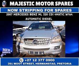2007 Mercedes Benz ML320 CDI 4Matic W164 Automatic Diesel stripping for spares 
