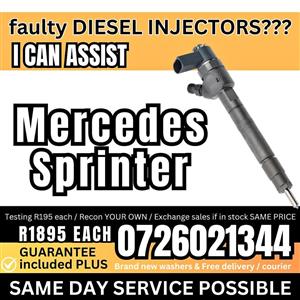 Mercedes Sprinter diesel injectors for sale