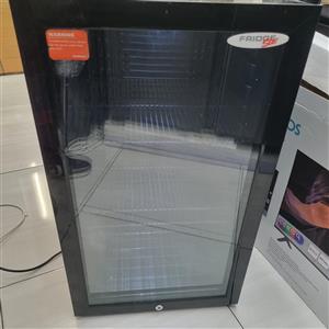 Glass door display bar fridge