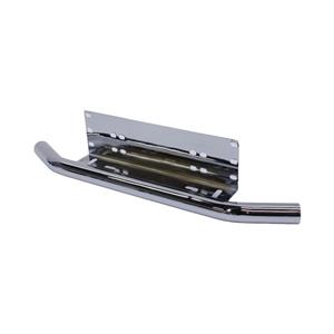 Chrome Heavy Duty Number Plate holder with Spotlamp Bracket (63cm)