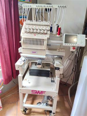 Swf Singlehead Embroidery Machine