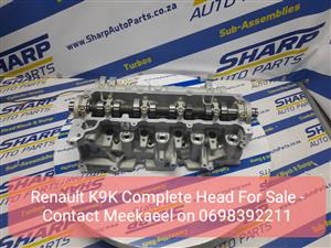 Renault K9K Complete Head For Sale