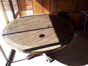 Solid Kiaat Table And Chairs For Sale Roodepoort Junk Mail