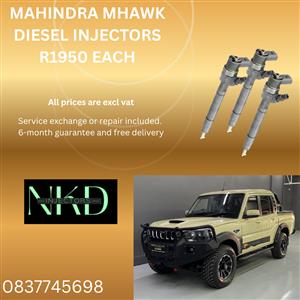 MAHINDRA MHAWK - QUALITY DIESEL INJECTORS AVAILABLE FOR SALE & RECONDITIONING