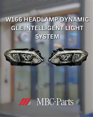 W166 Headlamp Dynamic GLE Intelligent Light system