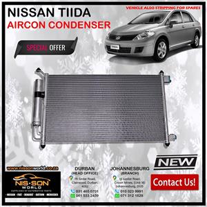 NISSAN TIIDA AIRCON CONDENSER