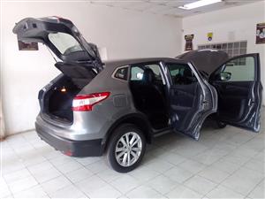 2015 NISSAN QASHQAI 1.2 vista INTERIOR Leather Grey color Spare Key Spare wheel  