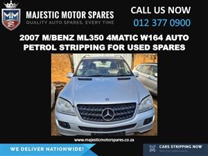 2007 Mercedes Benz ML350 4Matic W164 Auto Petrol Stripping for Spares