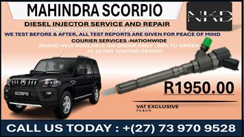 Mahindra Scorpio Diesel Injectors 