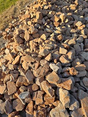 Dump rock, light brown