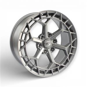 20″ TWC406 6/139 Satin Gunmetal Alloy Wheels