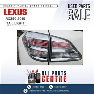 Lexus RX350 2010 Tail Light