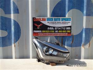 Isuzu D-max right side xenon headlight with chrome trimming (2018-2020)