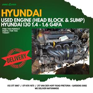 HYUNDAI i30 1.6 G4FA USED ENGINE