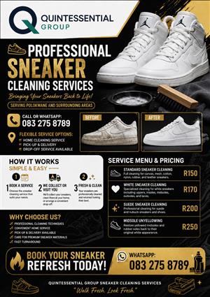 Sneaker Cleaning Services in Polokwane